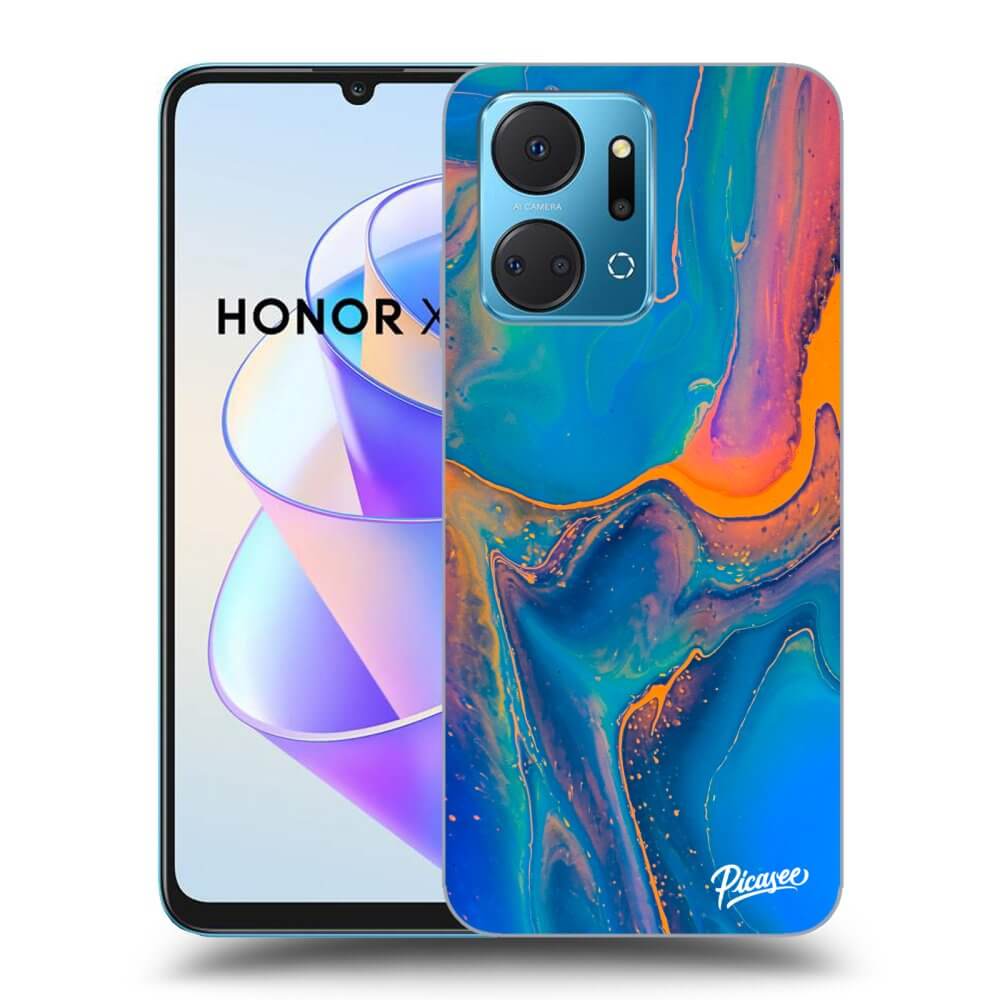 Picasee ULTIMATE CASE pro Honor X7a - Rainbow
