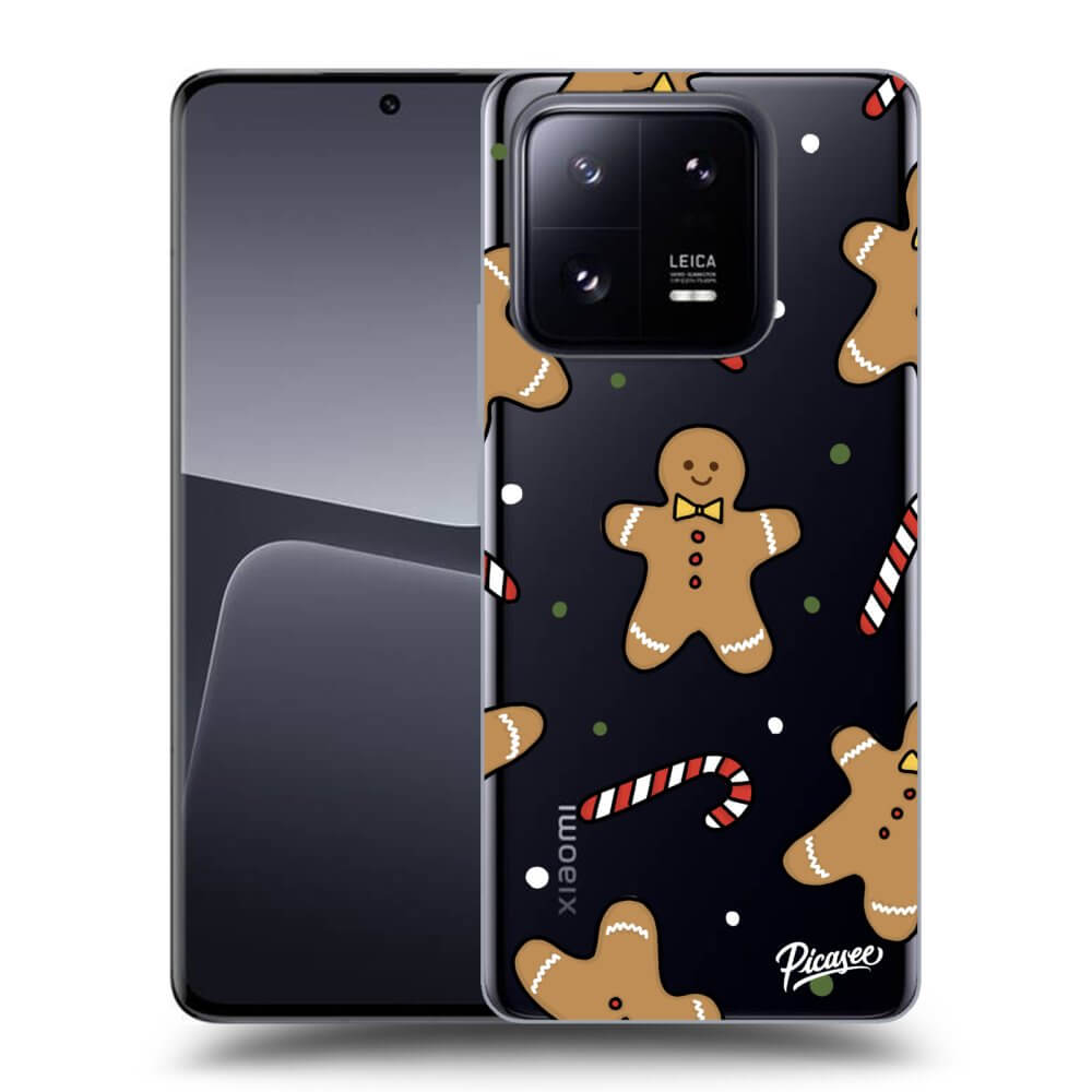 Picasee silikónový prehľadný obal pre Xiaomi 14 Pro - Gingerbread