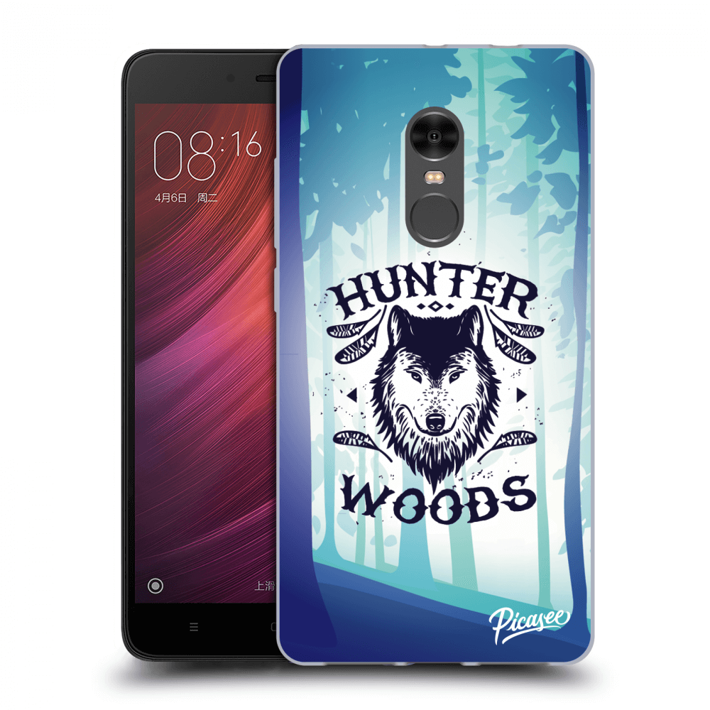 Picasee silikónový prehľadný obal pre Xiaomi Redmi Note 4 Global LTE - Wolf 2