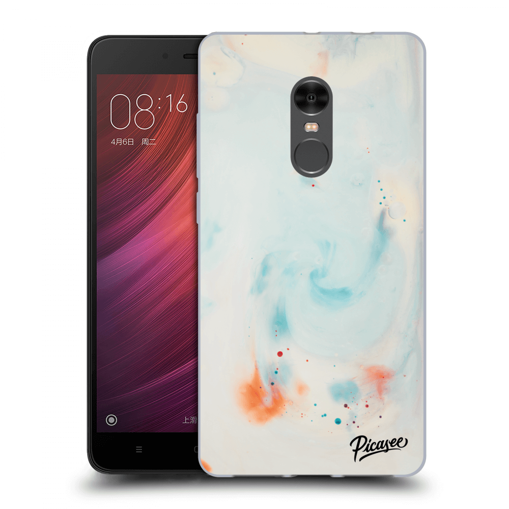 Picasee silikónový prehľadný obal pre Xiaomi Redmi Note 4 Global LTE - Splash