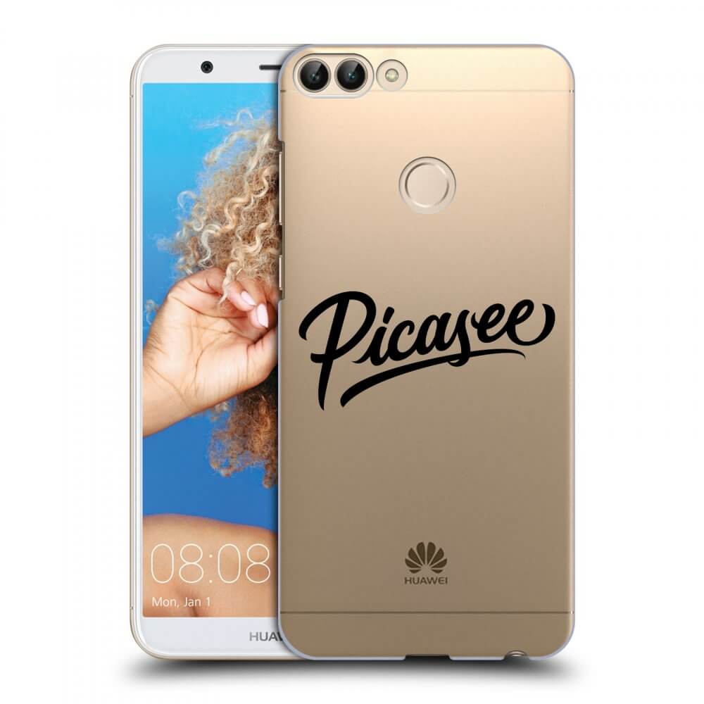 Picasee silikónový prehľadný obal pre Huawei P Smart - Picasee - old logo - black