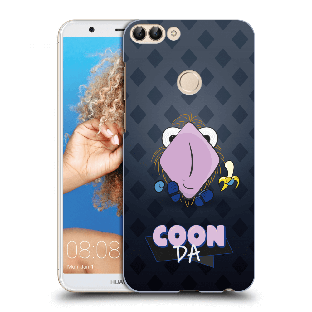 Picasee silikónový prehľadný obal pre Huawei P Smart - COONDA chlupatka - tmavá