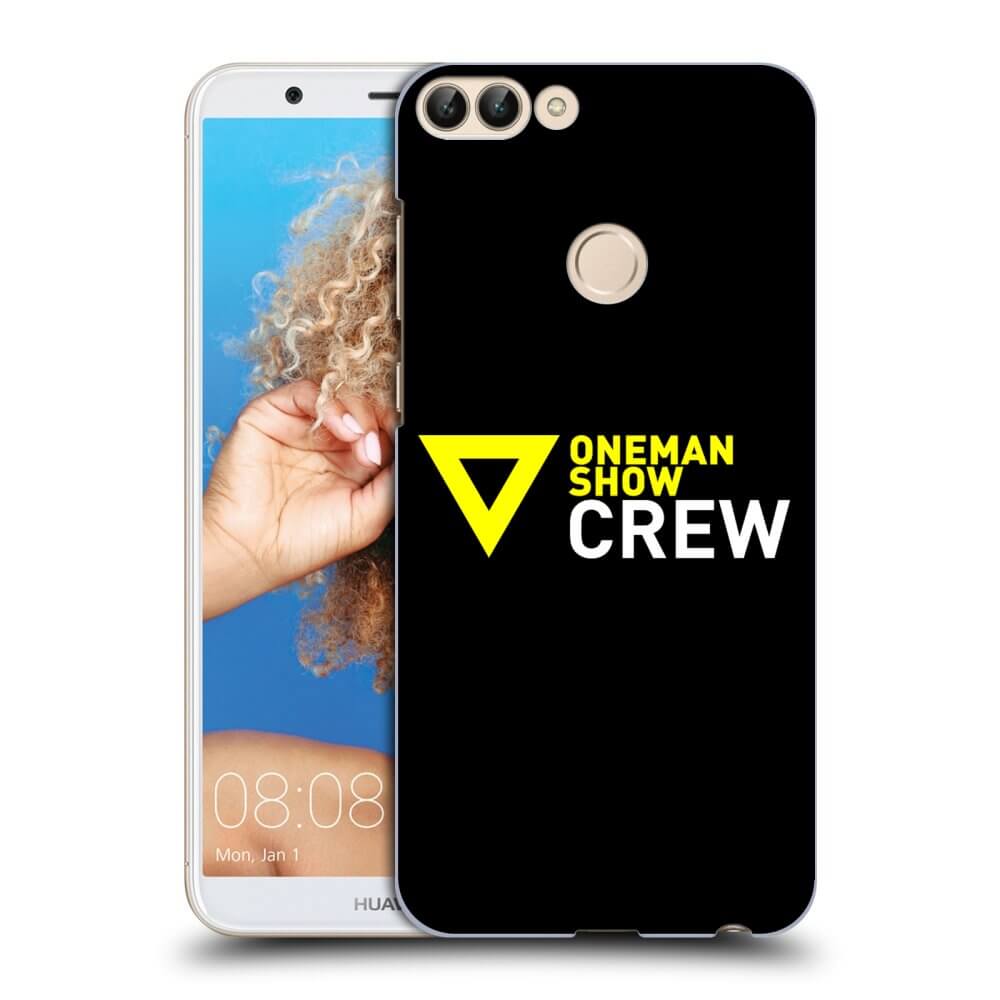 Picasee silikónový čierny obal pre Huawei P Smart - ONEMANSHOW CREW