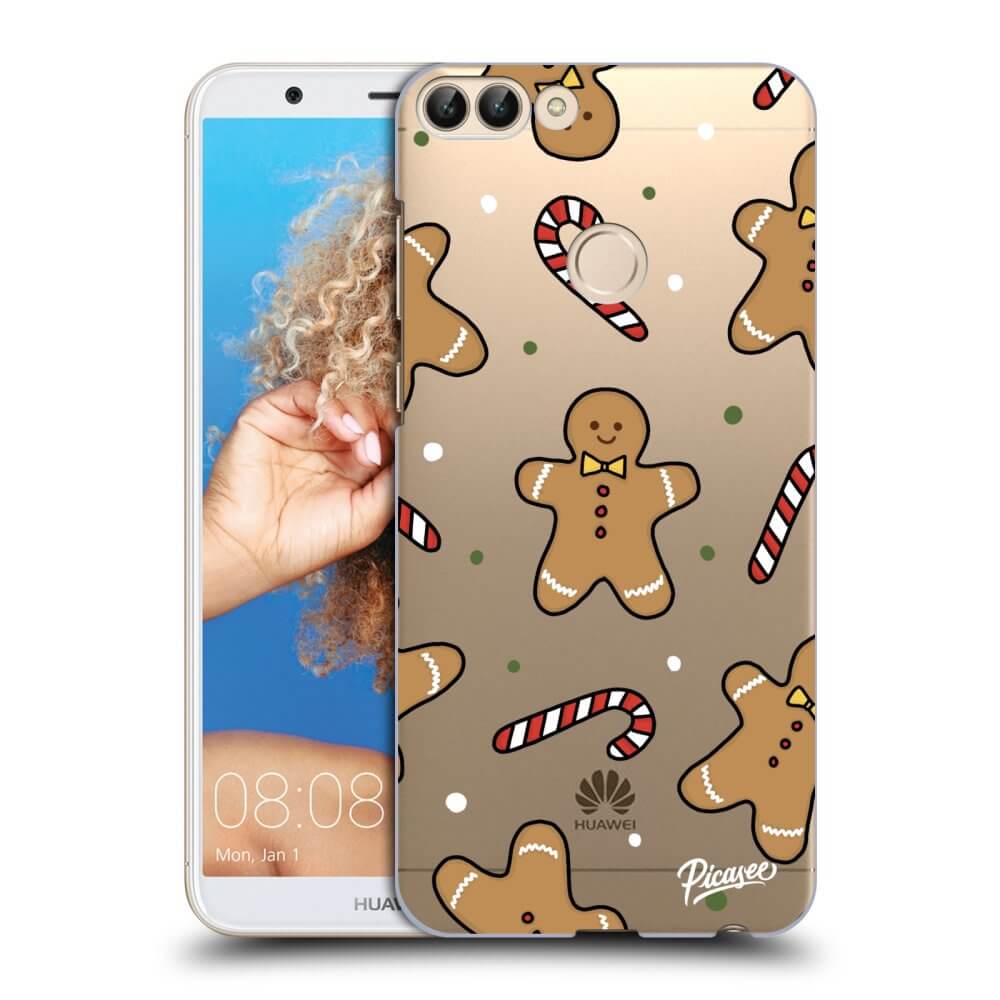 Picasee silikónový prehľadný obal pre Huawei P Smart - Gingerbread