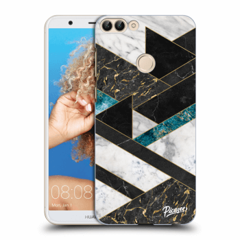 Obal pre Huawei P Smart - Dark geometry