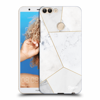 Obal pre Huawei P Smart - White tile