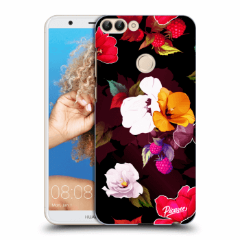 Obal pre Huawei P Smart - Flowers and Berries