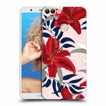 Obal pre Huawei P Smart - Red Lily