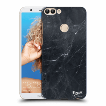 Obal pre Huawei P Smart - Black marble