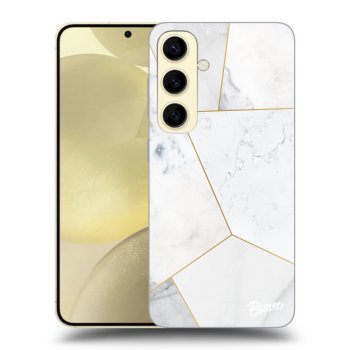 Obal pre Samsung Galaxy S24 S921B 5G - White tile