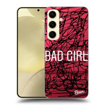 Picasee silikónový prehľadný obal pre Samsung Galaxy S24 S921B 5G - Bad girl