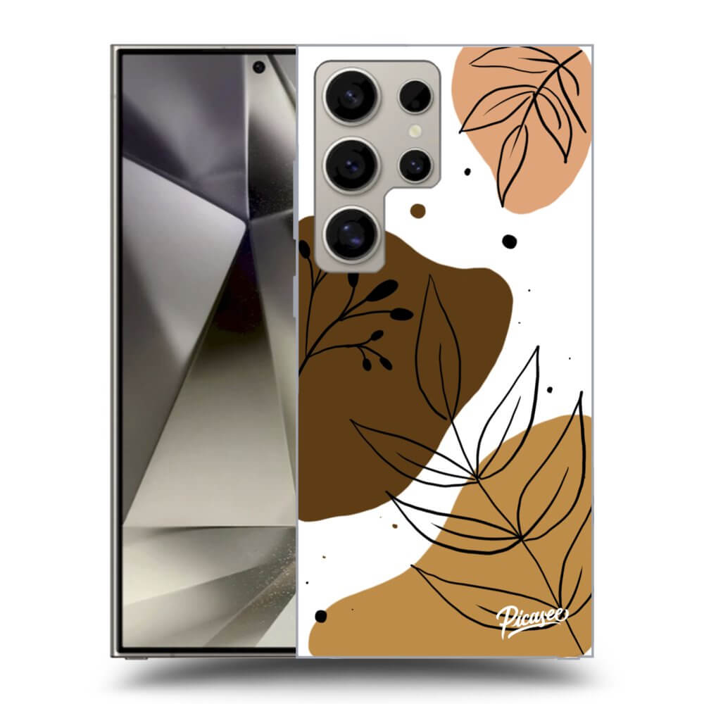 Picasee silikónový prehľadný obal pre Samsung Galaxy S24 Ultra S928B 5G - Boho style