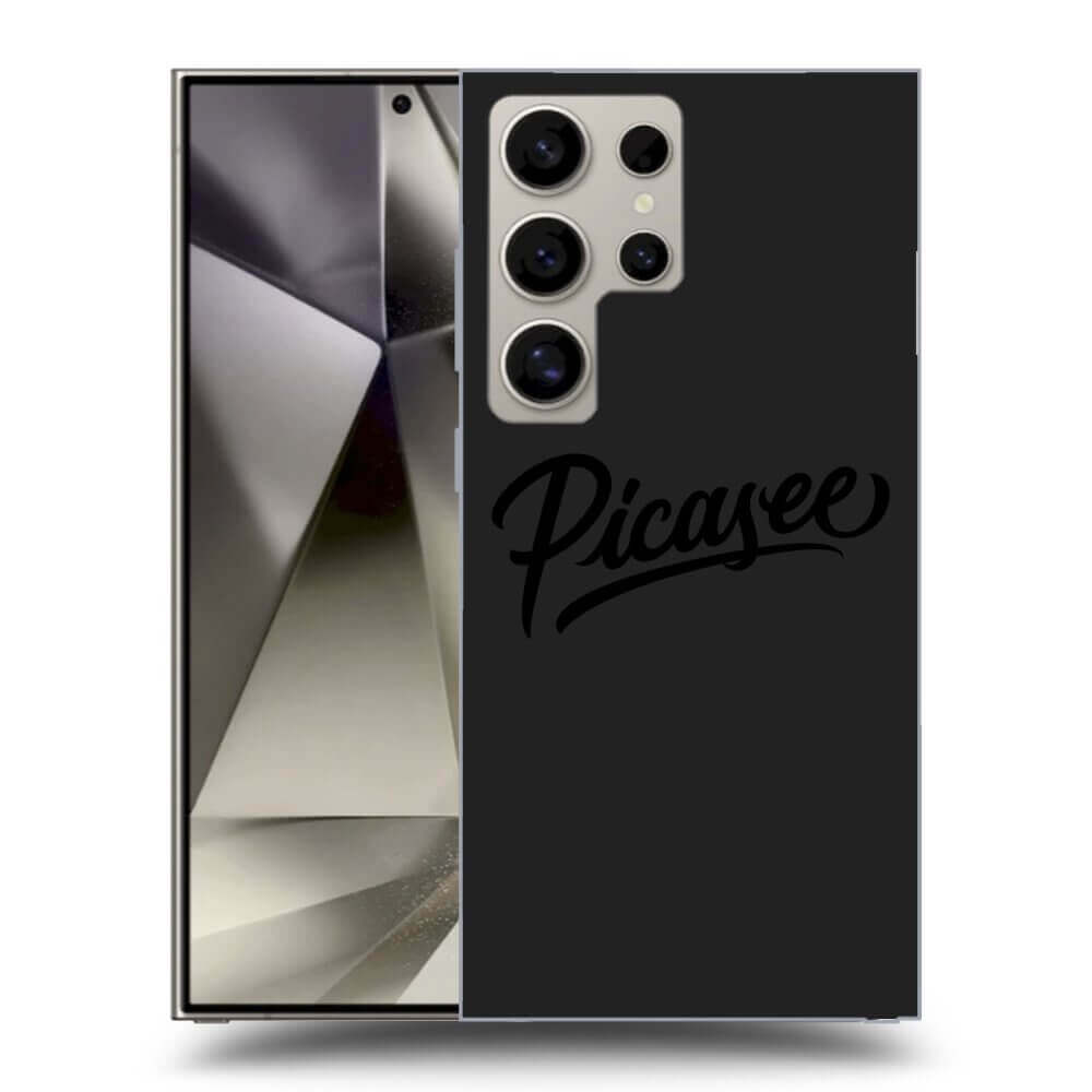 Picasee silikónový čierny obal pre Samsung Galaxy S24 Ultra S928B 5G - Picasee - black
