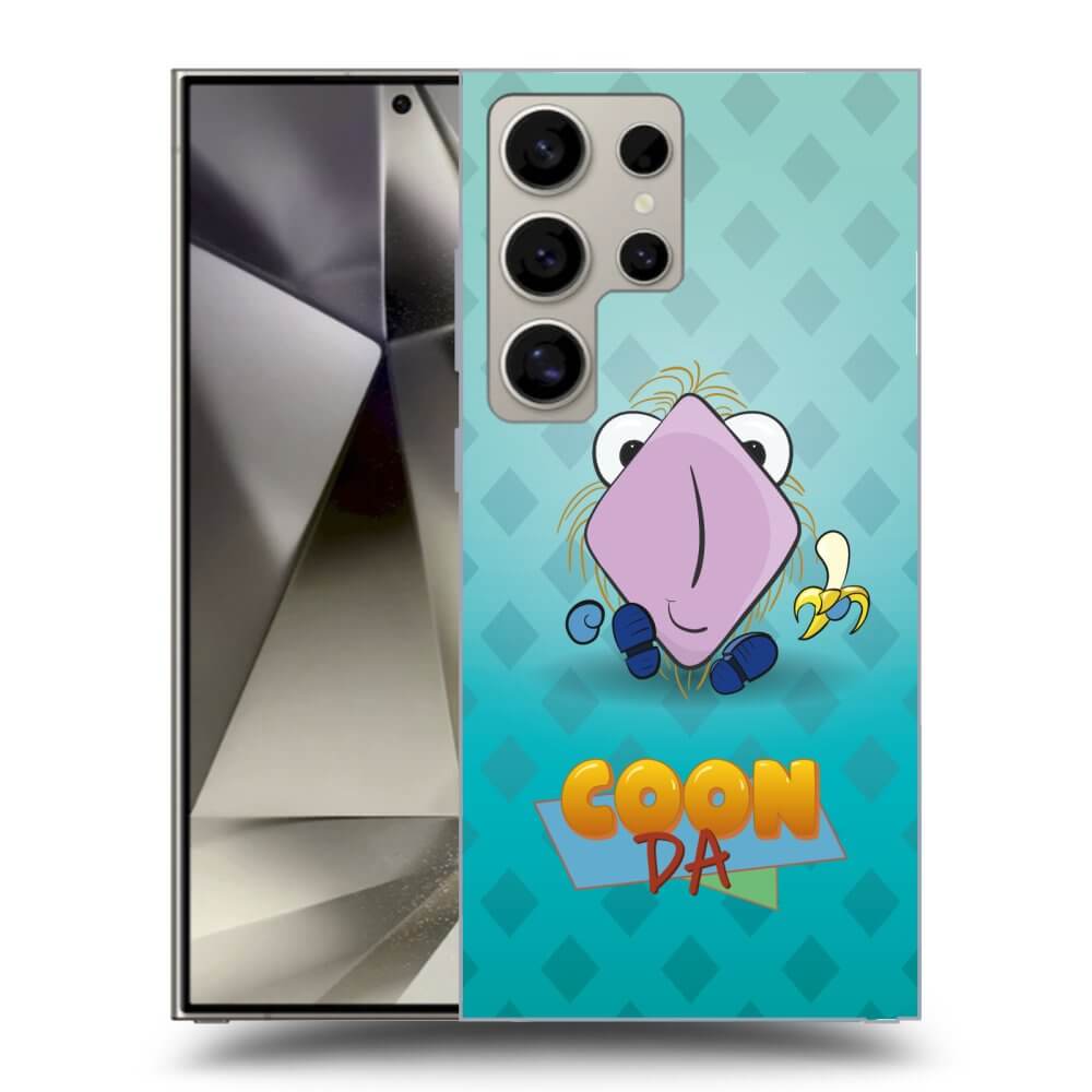 Picasee silikónový prehľadný obal pre Samsung Galaxy S24 Ultra S928B 5G - COONDA chlupatka světlá