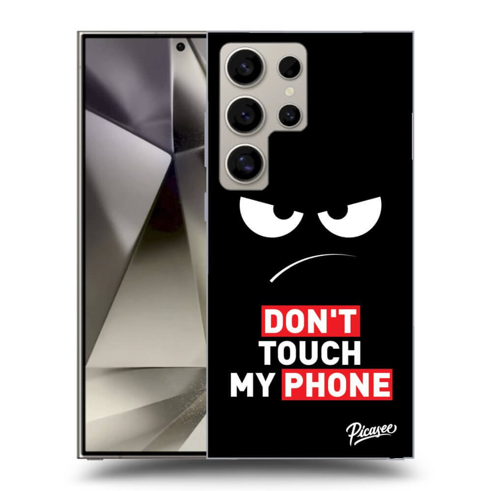 Picasee ULTIMATE CASE PowerShare pro Samsung Galaxy S24 Ultra S928B 5G - Angry Eyes - Transparent