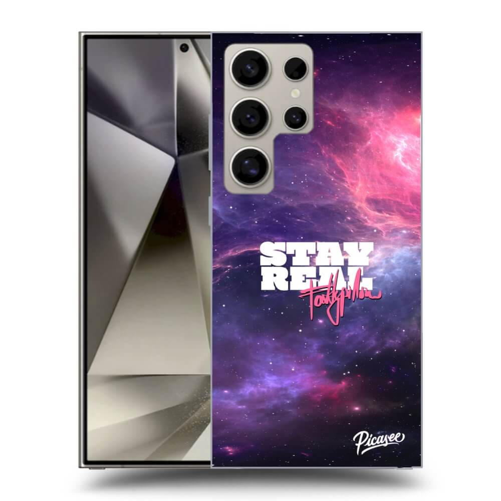 Picasee silikónový prehľadný obal pre Samsung Galaxy S24 Ultra S928B 5G - Stay Real