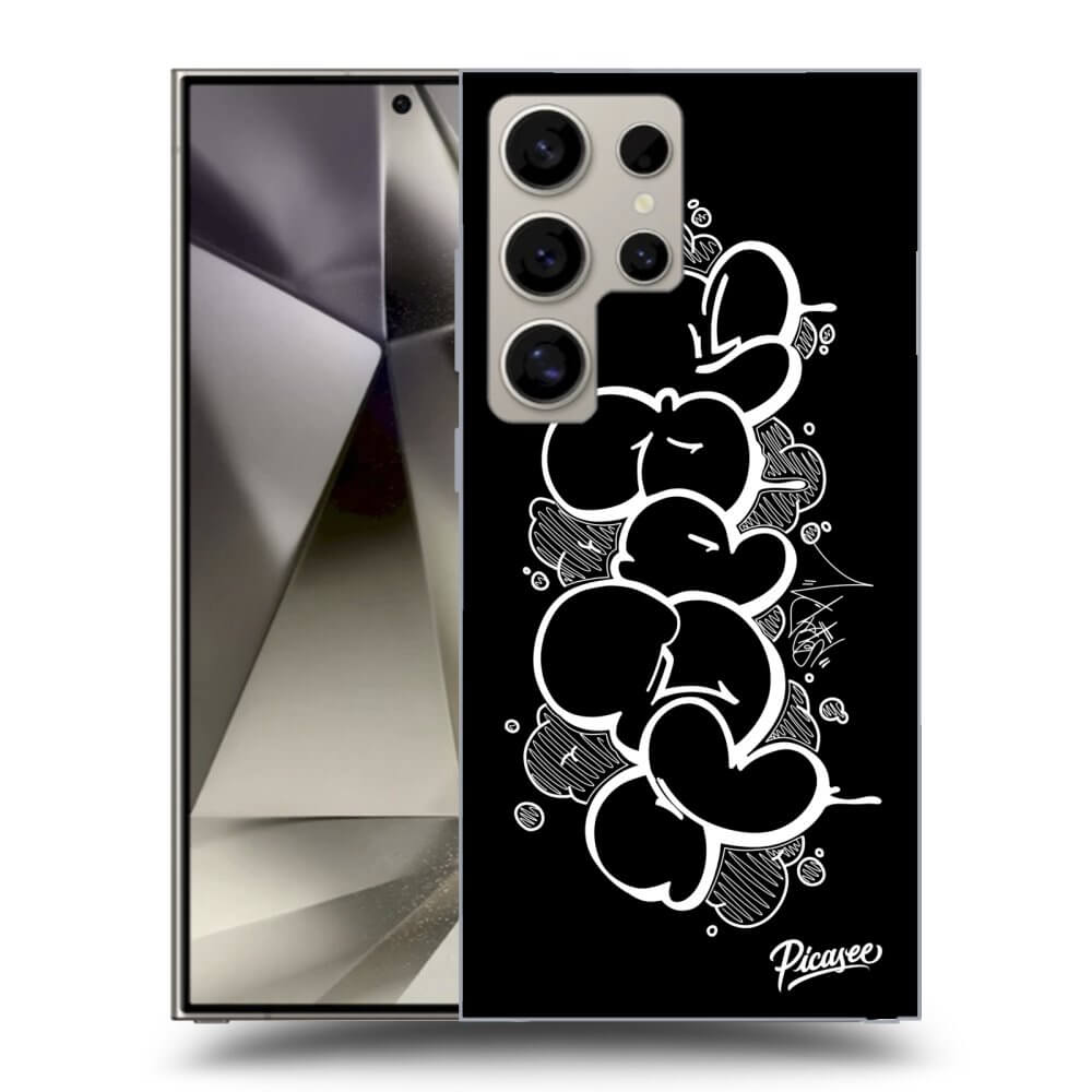 Picasee silikónový prehľadný obal pre Samsung Galaxy S24 Ultra S928B 5G - Throw UP