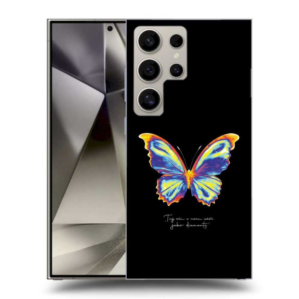 Picasee ULTIMATE CASE PowerShare pro Samsung Galaxy S24 Ultra S928B 5G - Diamanty Black