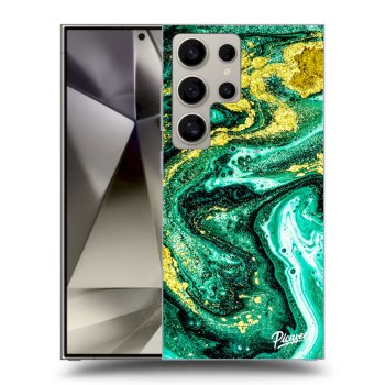 Obal pre Samsung Galaxy S24 Ultra S928B 5G - Green Gold