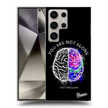 Obal pre Samsung Galaxy S24 Ultra S928B 5G - Brain - White