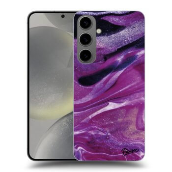 Obal pre Samsung Galaxy S24+ S926B 5G - Purple glitter