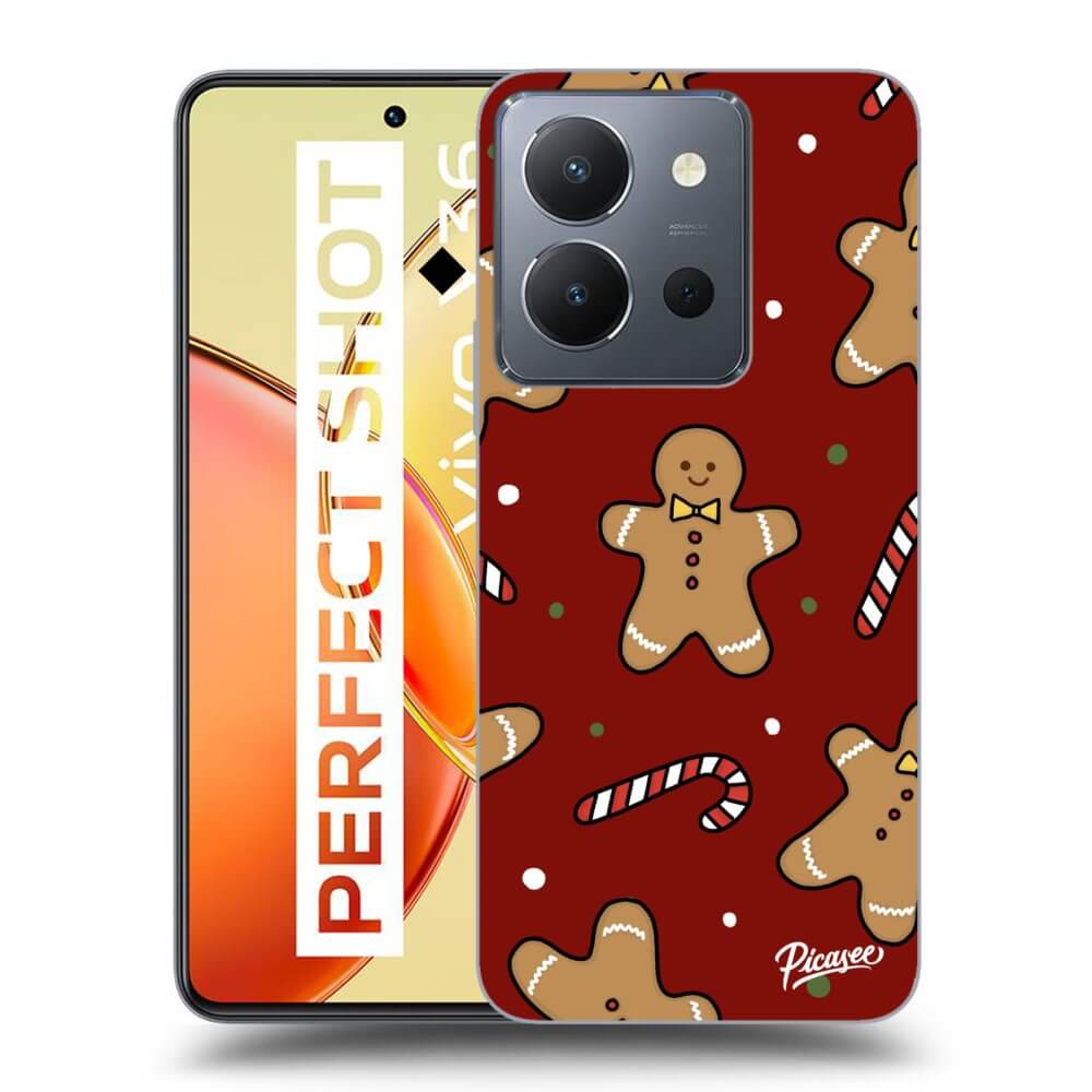 Picasee silikónový prehľadný obal pre Vivo Y36 4G - Gingerbread 2