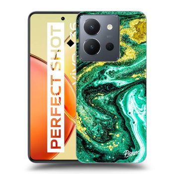 Obal pre Vivo Y36 4G - Green Gold