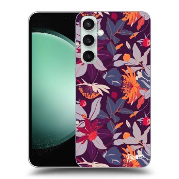 Obal pre Samsung Galaxy S23 FE S711B - Purple Leaf
