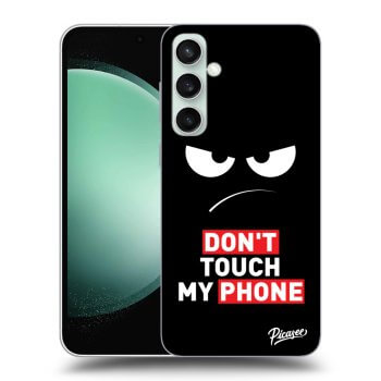 Obal pre Samsung Galaxy S23 FE S711B - Angry Eyes - Transparent