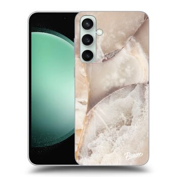 Obal pre Samsung Galaxy S23 FE - Cream marble