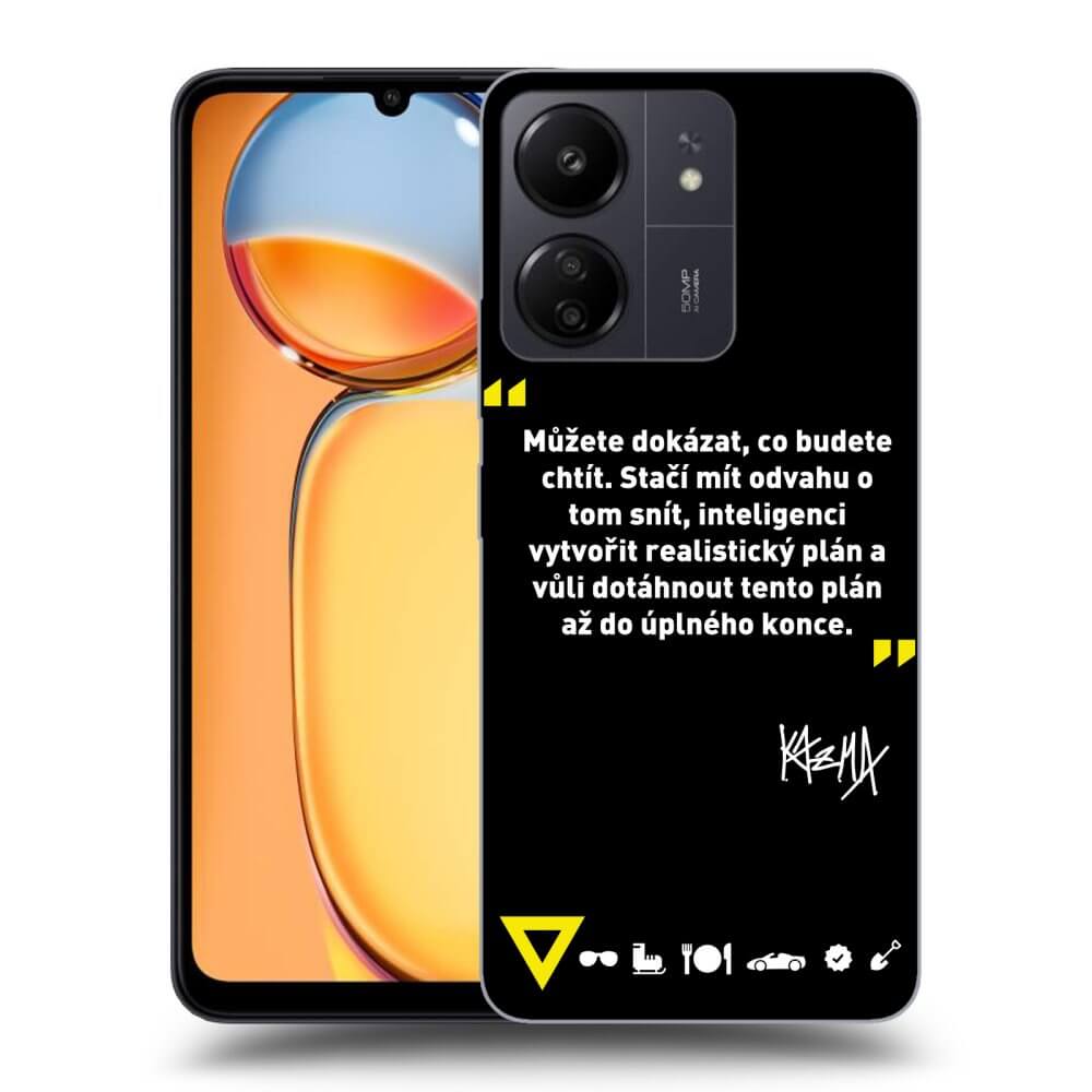 Picasee ULTIMATE CASE pro Xiaomi Redmi 13C 4G - Kazma - MŮŽETE DOKÁZAT, CO BUDETE CHTÍT