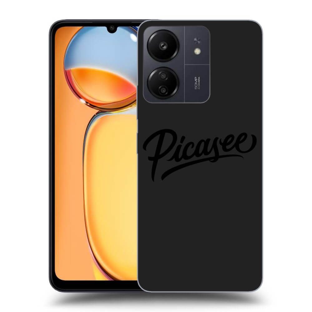 Picasee silikónový čierny obal pre Xiaomi Redmi 13C 4G - Picasee - old logo - black