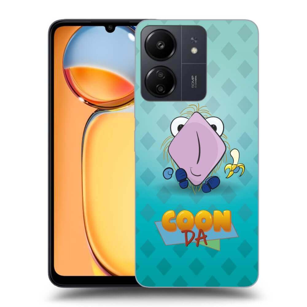 Picasee silikónový prehľadný obal pre Xiaomi Redmi 13C 4G - COONDA chlupatka světlá