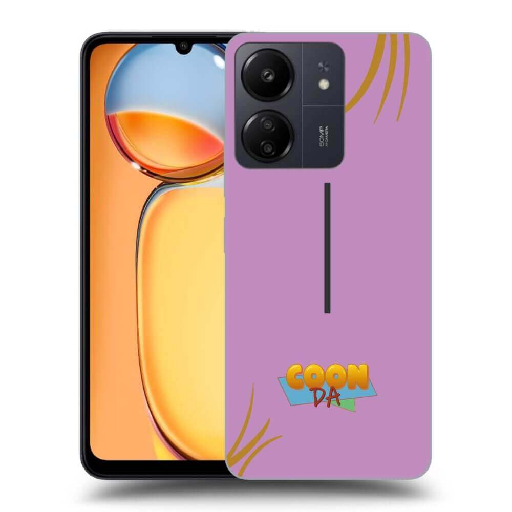 Picasee silikónový prehľadný obal pre Xiaomi Redmi 13C 4G - COONDA růžovka
