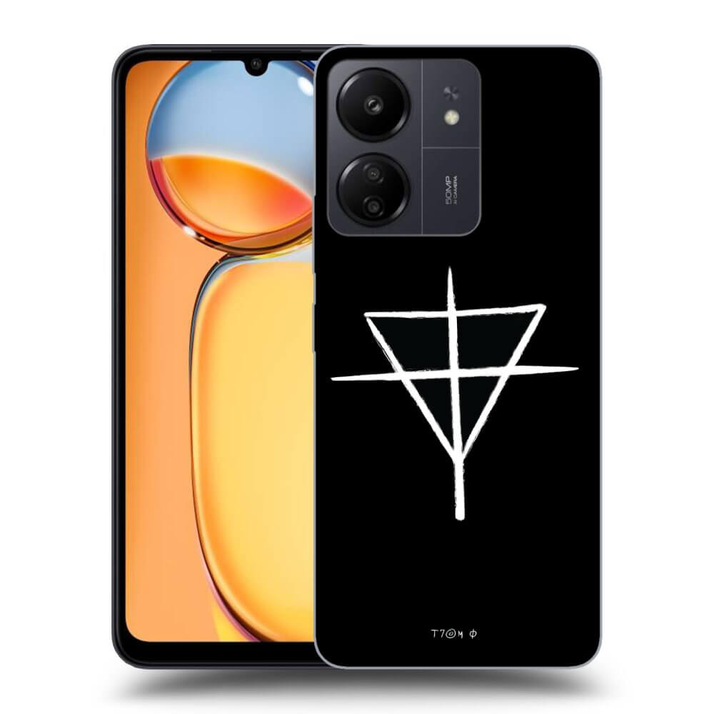 Picasee silikónový čierny obal pre Xiaomi Redmi 13C 4G - ONEMANSHOW THE GAME