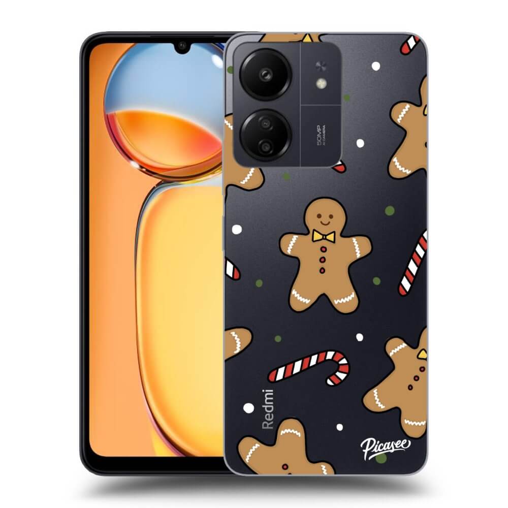 Picasee silikónový prehľadný obal pre Xiaomi Redmi 13C 4G - Gingerbread