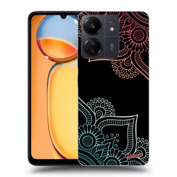 Obal pre Xiaomi Redmi 13C 4G - Kvetinový vzor