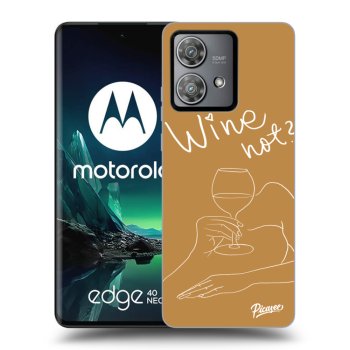 Obal pre Motorola Edge 40 Neo - Wine not