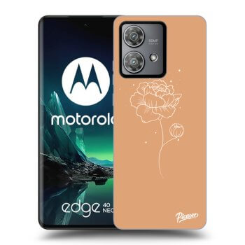 Obal pre Motorola Edge 40 Neo - Peonies