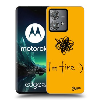 Obal pre Motorola Edge 40 Neo - I am fine