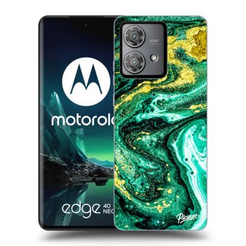 Obal pre Motorola Edge 40 Neo - Green Gold