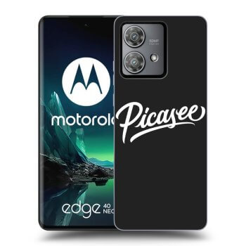 Obal pre Motorola Edge 40 Neo - Picasee - White