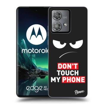 Obal pre Motorola Edge 40 Neo - Angry Eyes - Transparent