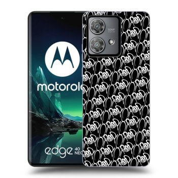 Obal pre Motorola Edge 40 Neo - Separ - White On Black 2