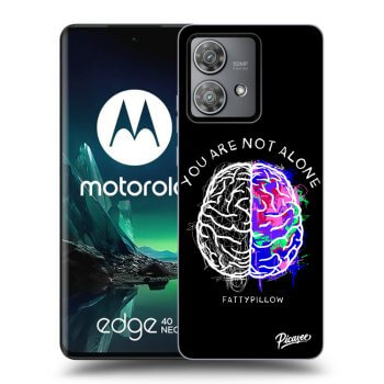 Obal pre Motorola Edge 40 Neo - Brain - White