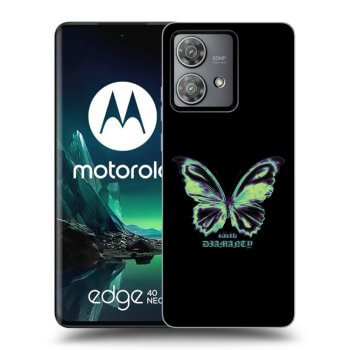 Obal pre Motorola Edge 40 Neo - Diamanty Blue