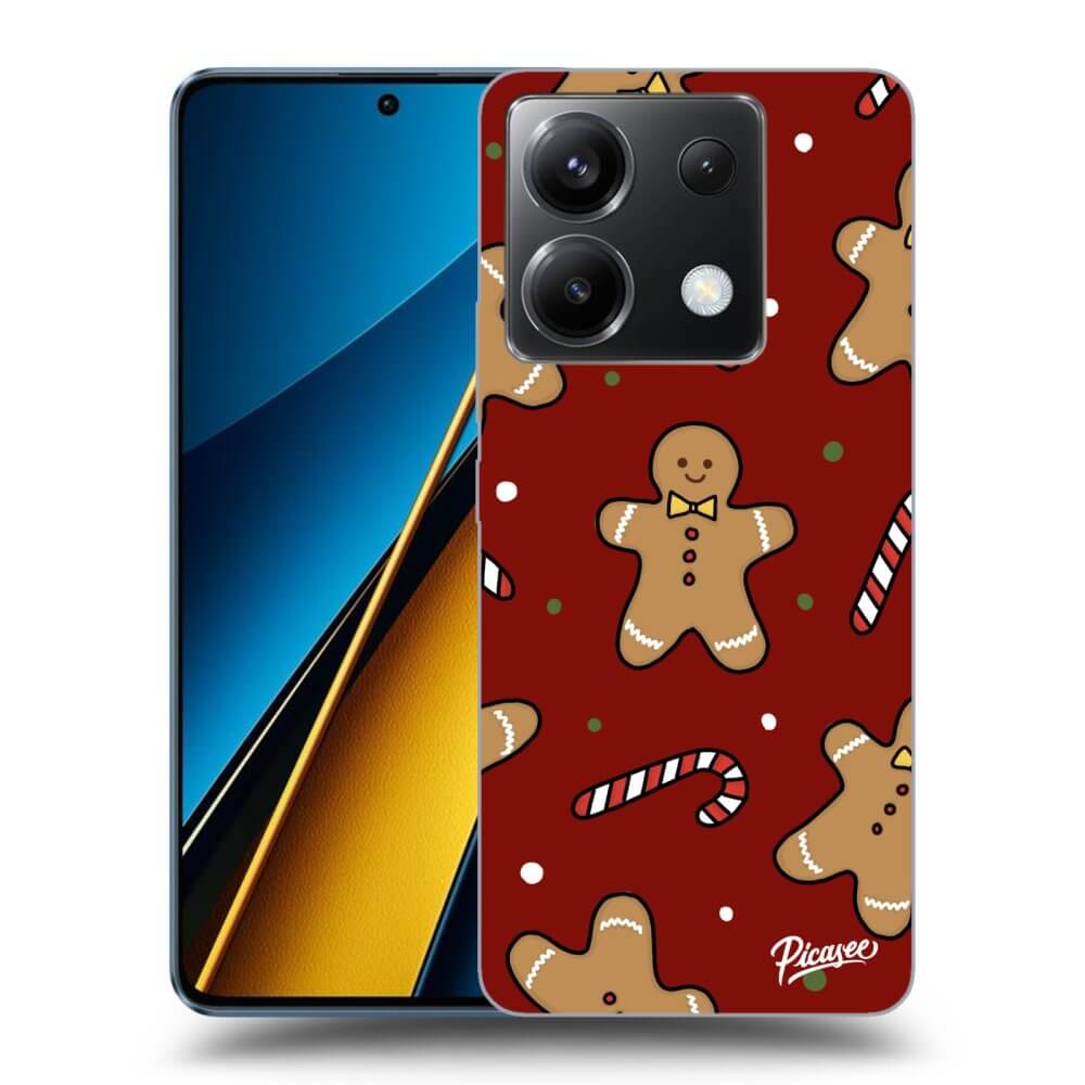 Picasee silikónový prehľadný obal pre Xiaomi Poco X6 - Gingerbread 2
