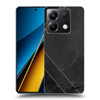 Obal pre Xiaomi Poco X6 - Black tile