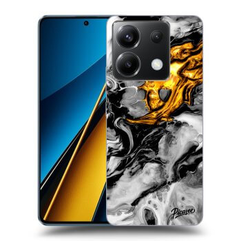 Obal pre Xiaomi Poco X6 - Black Gold 2