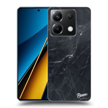 Obal pre Xiaomi Poco X6 - Black marble